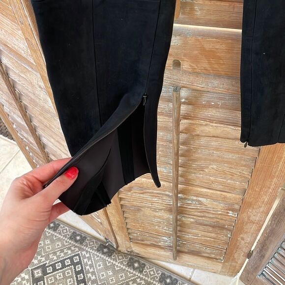 Zara Faux Suede Pants XS - Picture 4 of 5